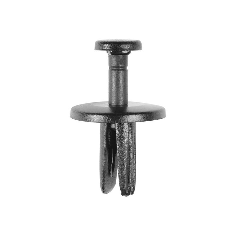 12567 Push‑Type Fender Mud Skirt Retainer 11/16 in Nylon Black