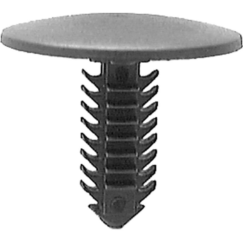 12571 Fascia to Bumper Retainer 1 in Dia Nylon Black