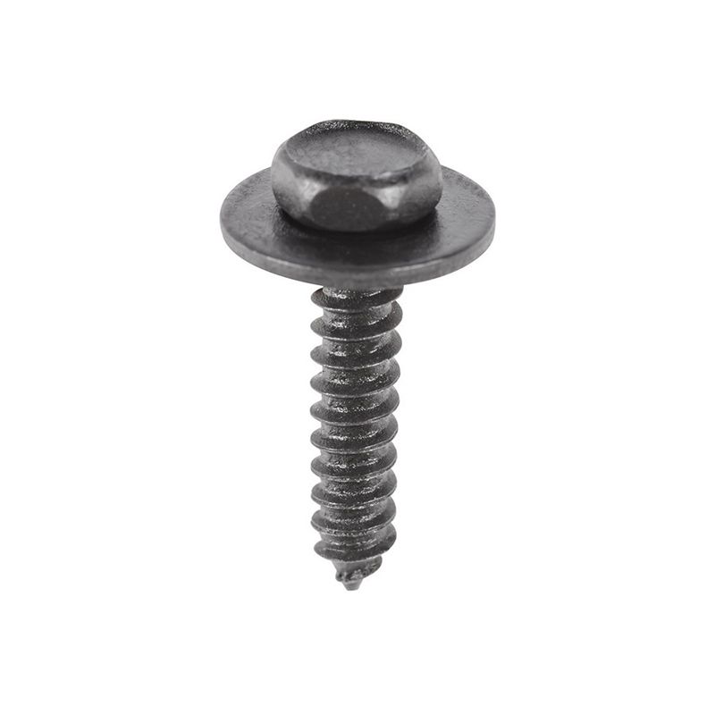 Auveco 12742 Hex Head Sems A/AB Point Tapping Screw, M4.2 x 1.41 mm Screw x 20 mm L, Phosphate