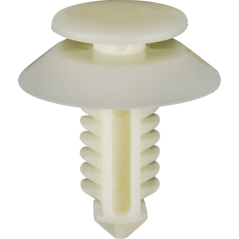 13470 Double Head Door Trim Panel Retainer, (1/2 in Dia Top x 3/4 in Dia Bottom) Head, Nylon,