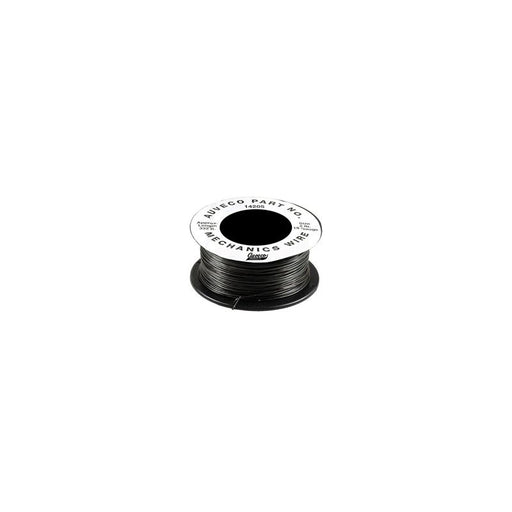 Auveco 14208 Soft Annealed Mechanics Wire, 480 ft L, Black, Steel