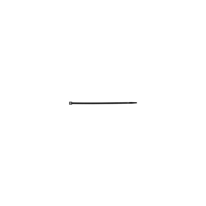 Auveco 15145 Self-Clamping Cable Tie, 5-1/2 in L x 1/8 in W, Nylon, Black