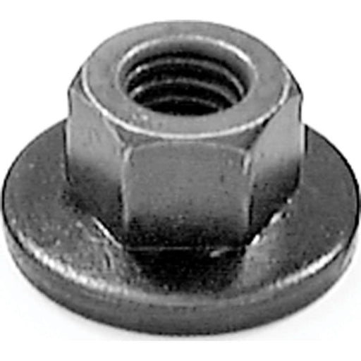 Auveco 15329 Type B Free Spinning Washer Nut, M6 x 1 mm Screw x 9 mm H x 10 mm Across Flats x 18 mm