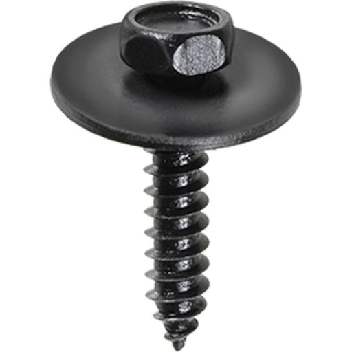 Auveco 15373 Hex Head Sems AB Point Tapping Screw, M4.2 x 1.41 mm x 20 mm L x 7 mm Across Flats, Pho