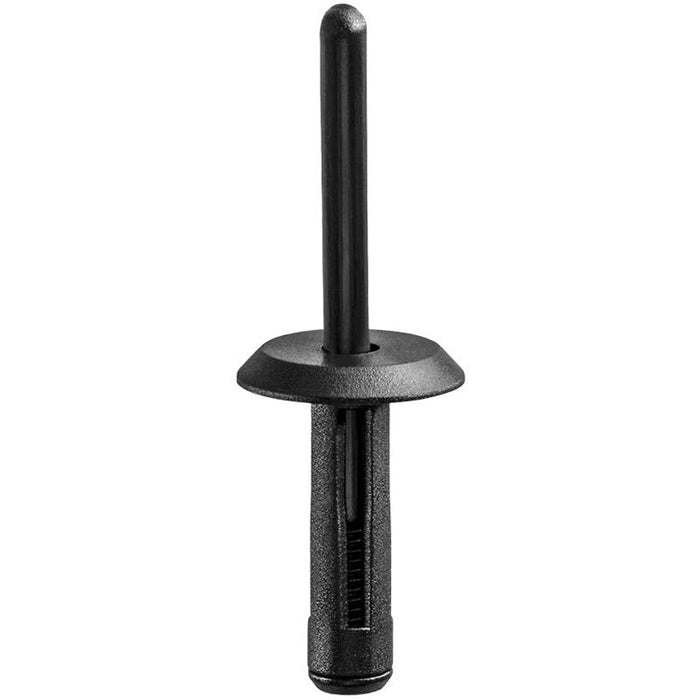 Auveco 15490 Type 1 Rivet, 9/32 in Dia Hole x 2-3/16 in OAL, Nylon — Black