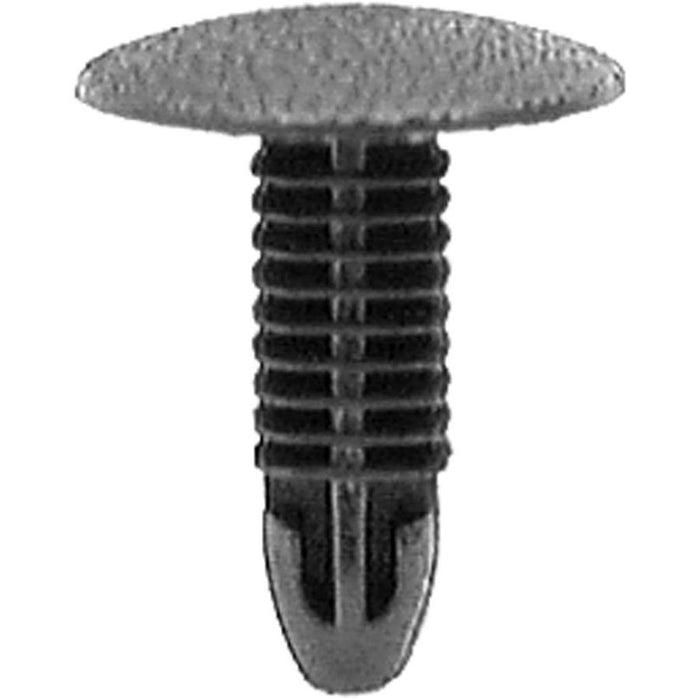 Auveco 16776 Single Head Type 1 Trim Panel Retainer, 18 mm Dia Bottom Head x 20 mm L Stem, Nylon, Bl