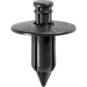 Auveco 16784 Push-Type with Drive Pin Type 8 Retainer, 18 mm Dia Head x 11 mm L Stem x 7 mm Hole, Ny