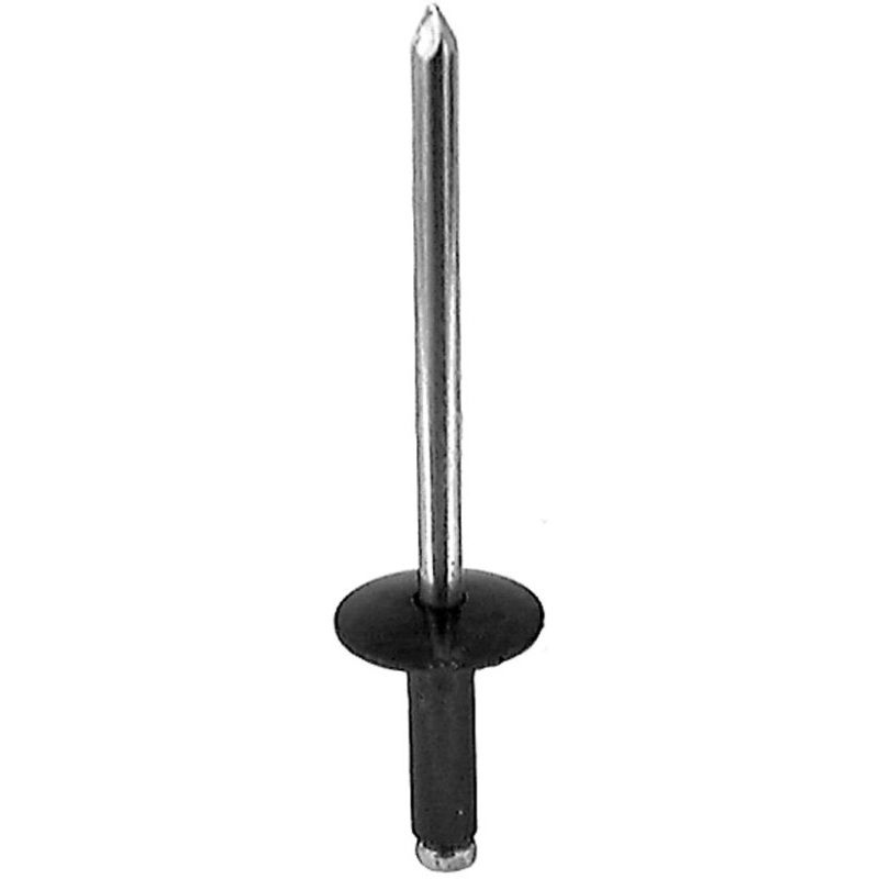 17006 Blind Rivet 5/32 in Dia Aluminum/Steel Mandrel Black
