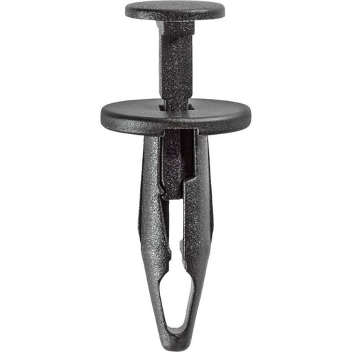 Auveco 17103 Push-Type with Closed End Type 3 Fascia Retainer, 15 mm Dia Head x 23 mm L Stem x 6 mm