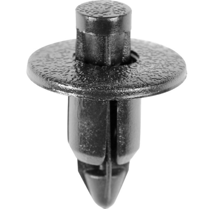 Auveco 17162 Push-Type with Drive Pin Retainer, 15 mm Dia Head x 8 mm L Stem x 6.3 mm Hole, Nylon, B