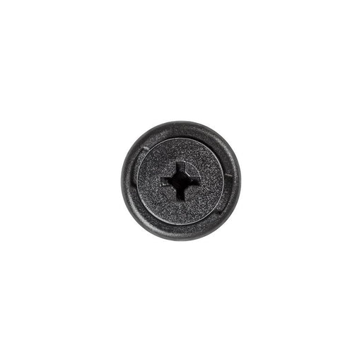 Auveco 17267 Push/Screw-Type with Open End Front and Rear Bumper Retainer, 20 mm Dia Head, Nylon, Bl