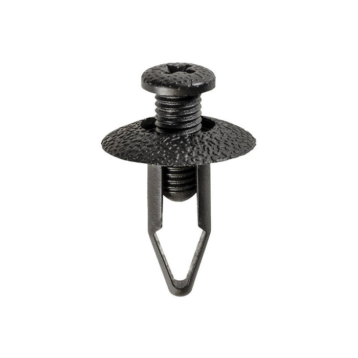 Auveco 17472 Push-Type Screw-Type with Closed End Front Bumper Fascia Retainer, 20 mm Dia Head x 20