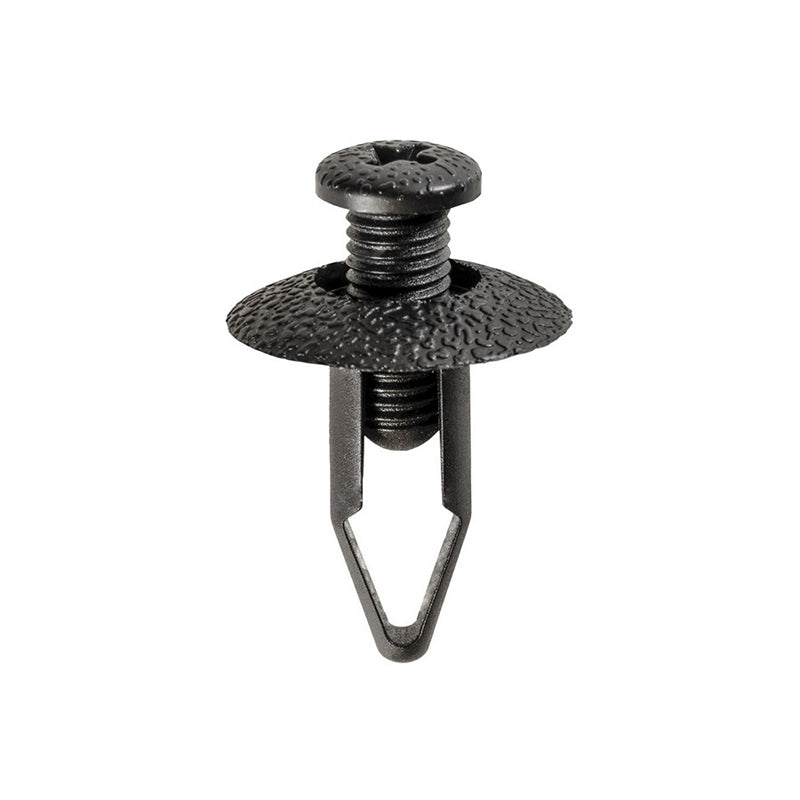 17472 Push-Type Screw-Type with Closed End Front Bumper Fascia Retainer, 20 mm Dia Head x 20