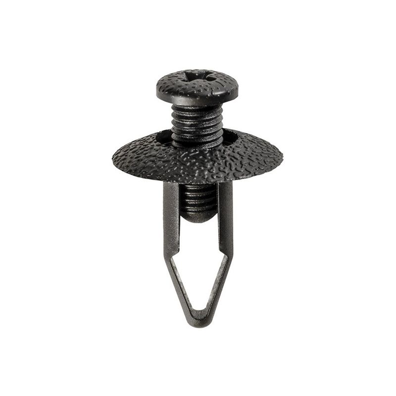 17472 Push-Type Screw Closed End Bumper Fascia Retainer, 20 mm Head, Nylon