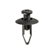 Auveco 17472 Push-Type Screw-Type with Closed End Front Bumper Fascia Retainer, 20 mm Dia Head x 20