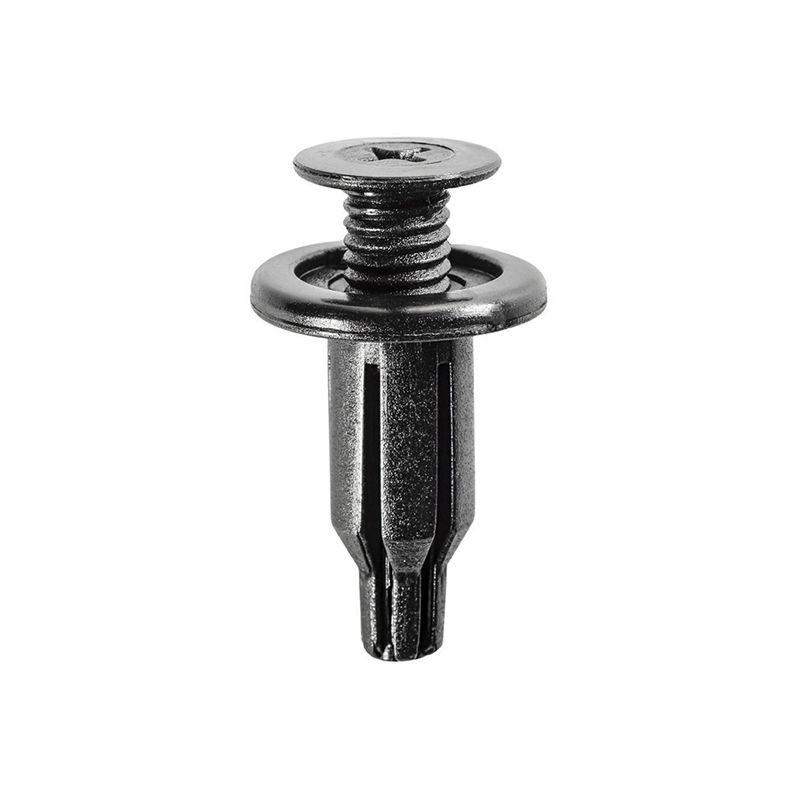 Auveco 18119 Push-Type Screw-Type with Open End Front and Rear Bumper Retainer, 20 mm Dia Head x 25