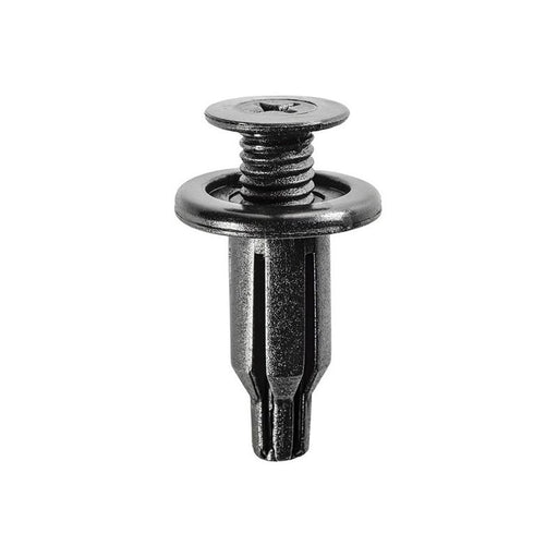 Auveco 18119 Push-Type Screw-Type with Open End Front and Rear Bumper Retainer, 20 mm Dia Head x 25