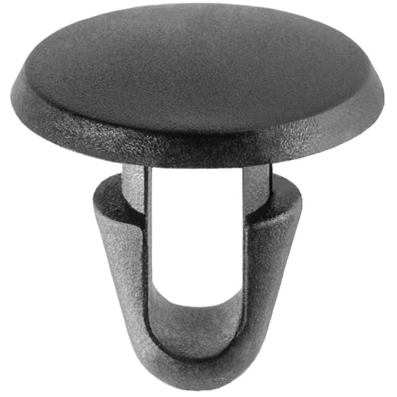 Single Head Hood Seal Retaining Clip 18297 13 mm Bottom Head Black Nylon
