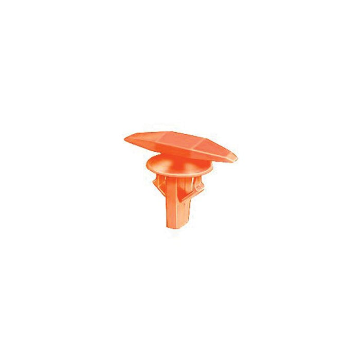 Auveco 18877 Double Head Type 3 Weatherstrip Retainer, (5 x 15 mm Dia Bottom) Head x 10 mm L Stem, N