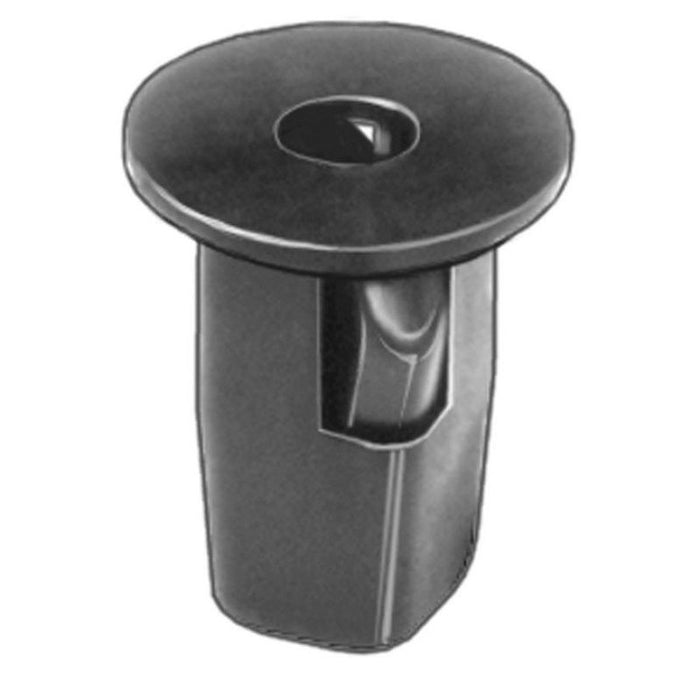 Auveco 19194 Fender Liner Screw Grommet, #12 Screw x 16 mm Dia Head x 18 mm L Stem x (9 x 9 mm) Hole
