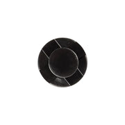 Auveco 19274 Push-Type with Drive Pin Retainer, 20 mm Dia Head x 9 mm L Stem x 8 mm Hole, Nylon, Bla