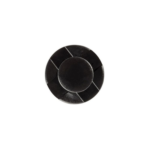 Auveco 19274 Push-Type with Drive Pin Retainer, 20 mm Dia Head x 9 mm L Stem x 8 mm Hole, Nylon, Bla