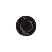 Auveco 19274 Push-Type with Drive Pin Retainer, 20 mm Dia Head x 9 mm L Stem x 8 mm Hole, Nylon, Bla