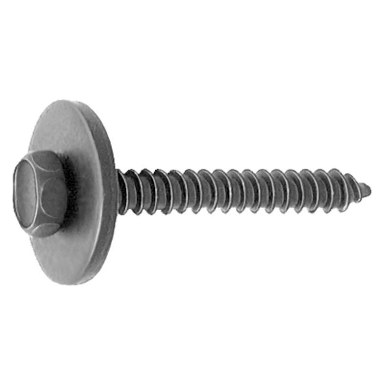 Auveco 19653 Hex Head Sems A/AB Point Tapping Screw, M4.2 x 1.41 mm Screw x 30 mm L, Phosphate