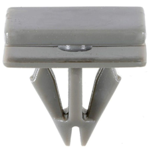 Auveco 19822 Rocker Panel Molding Clip, (9/16 x 3/4 in Top x 5/8 x 3/4 in Bottom) Head, Nylon, Gray