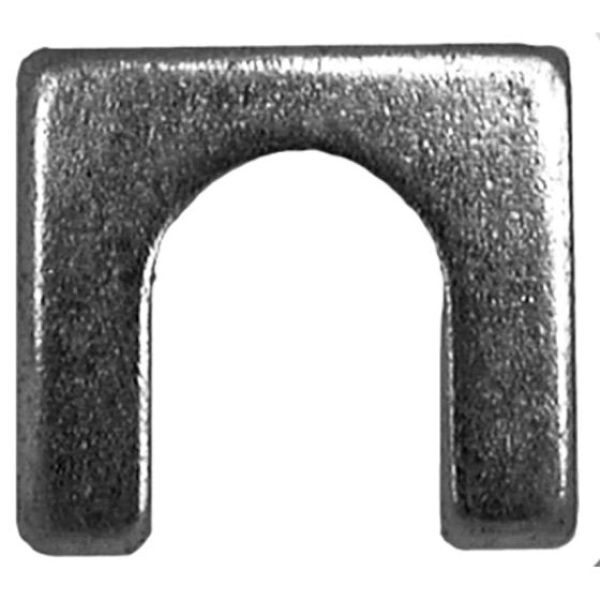 Body Shim 20322, 1-3/8 × 1-1/4 in Nominal, 1/8 in Thick, Zinc