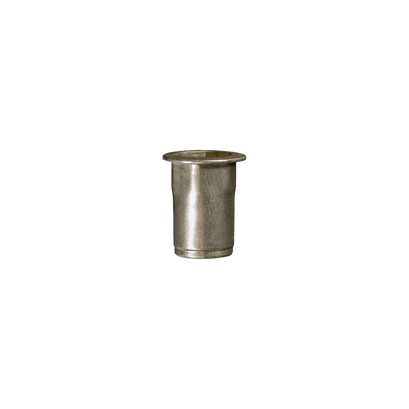 Auveco 20395 Front Fender Specialty Nutsert, M6 x 1 mm Screw x 13 mm Dia Head, Metal, Zinc/Yellow