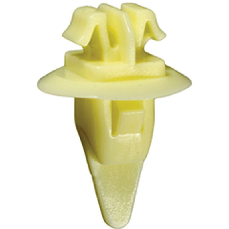 20429 Fender & Wheel Flare Clip, 17 mm Dia x 17 mm Stem, Nylon Yellow