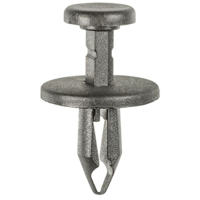 Auveco 20458 Push-Type with Closed End Side Radiator Shield Retainer, 17 mm Dia Head x 20 mm L Stem,