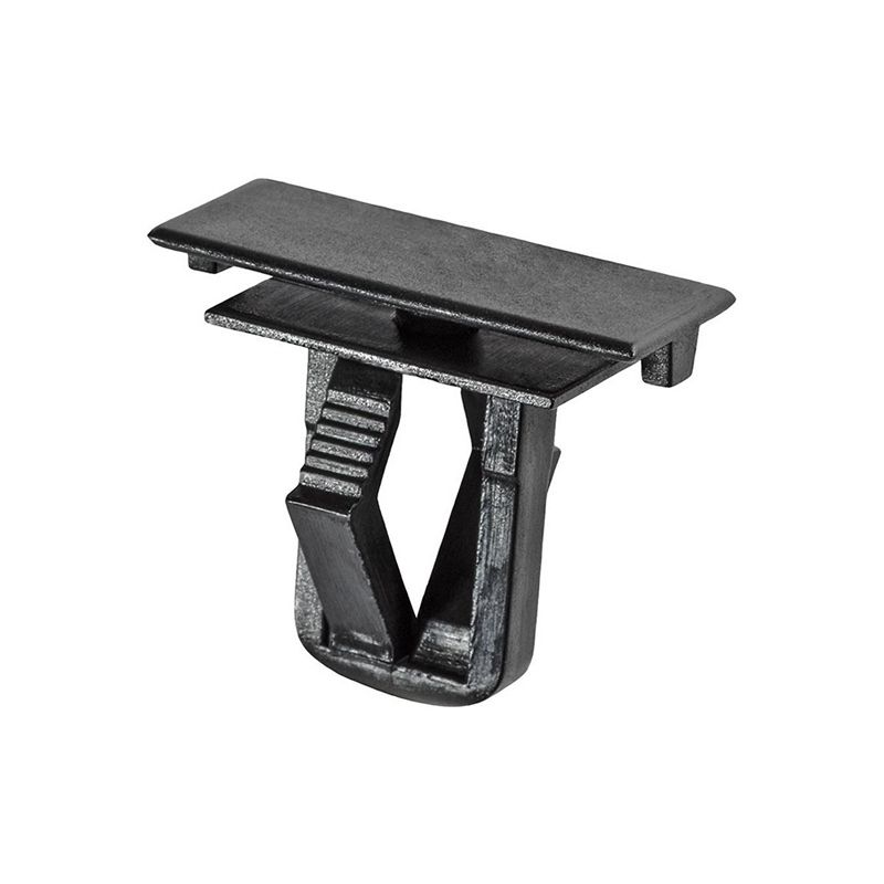 20523 Bumper Fascia Retainer, Nylon Black, 1/2 x 1-3/16 in Head, 27/32 in Stem