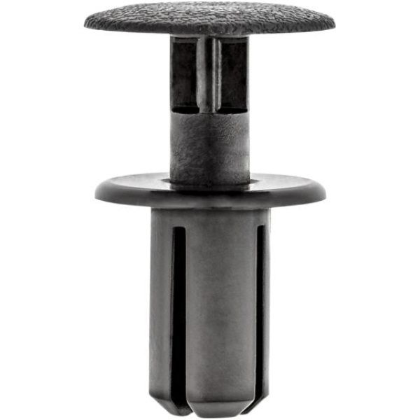 Auveco 20580 Push-Type with Drive Pin Bumper Cover and Garnish Molding Retainer, 14 mm Head, Nylon,