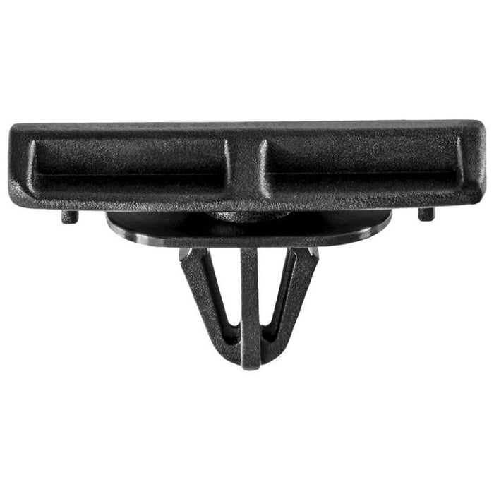 Auveco 20700 Ground Effect Molding Clip, (1/2 x 1-1/2 in) Head x 1/2 in L Stem, Nylon, Black
