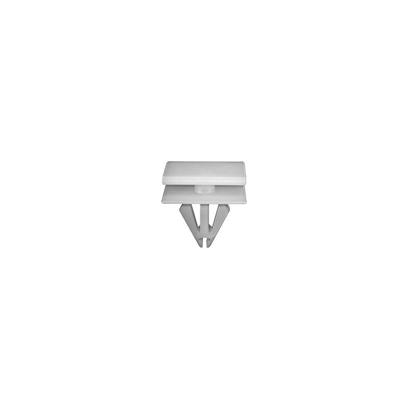 Rocker Grille Molding Clip 20774 9/16 x 13/16 in White Nylon
