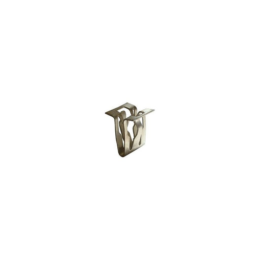 Auveco 20883 Bezel and Scuff Plate Molding Fastener, 15/32 in W x 11/16 in H, Metal, Zinc