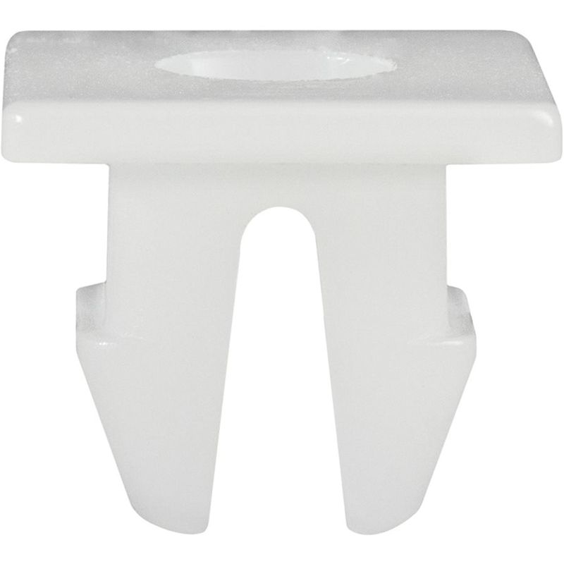 Auveco 20895 Front Bumper Nut, M5.5 mm Screw x (14 x 16 mm) Head x 10 mm L Stem, Nylon, Natural — view 2