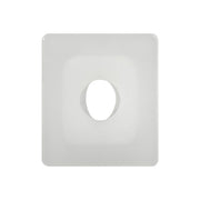 Auveco 20895 Front Bumper Nut, M5.5 mm Screw x (14 x 16 mm) Head x 10 mm L Stem, Nylon, Natural