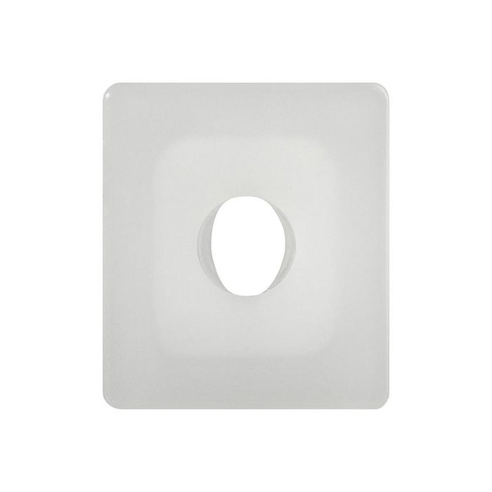 Auveco 20895 Front Bumper Nut, M5.5 mm Screw x (14 x 16 mm) Head x 10 mm L Stem, Nylon, Natural