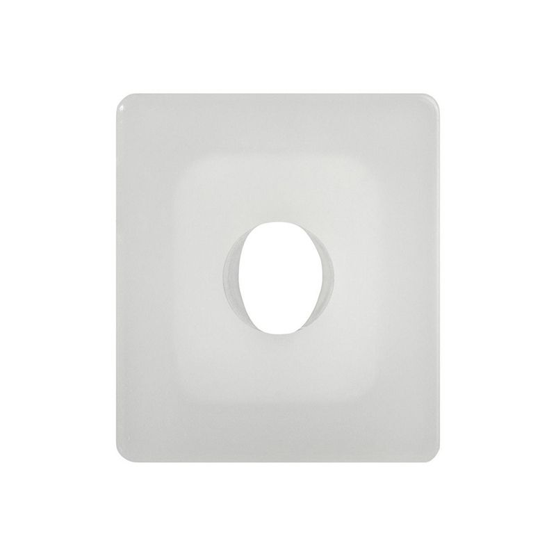 Auveco 20895 Front Bumper Nut, M5.5 mm Screw x (14 x 16 mm) Head x 10 mm L Stem, Nylon, Natural