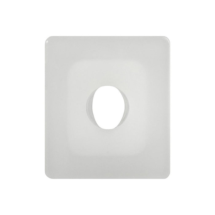 Auveco 20895 Front Bumper Nut, M5.5 mm Screw x (14 x 16 mm) Head x 10 mm L Stem, Nylon, Natural
