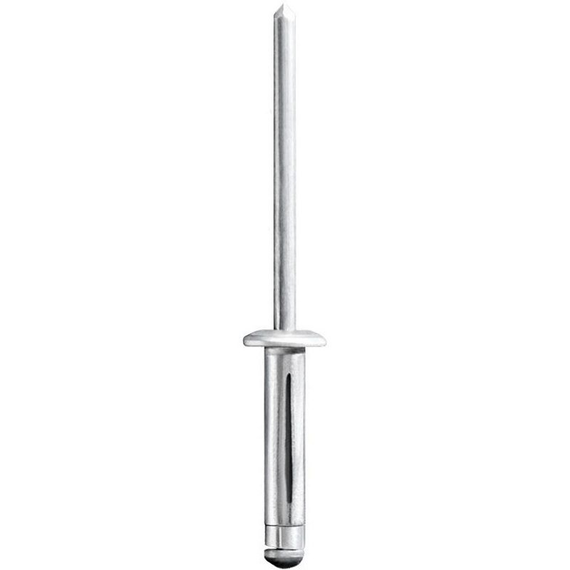 20971 Split-Type Specialty Rivet - 5/32 in Diameter, Aluminum, 3/64-to-9/32 in Grip Range