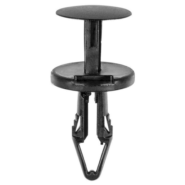 Auveco 20989 Push-Type with Closed End Air Dam and Grille Retainer, 18 mm Dia Head x 22 mm L Stem, N