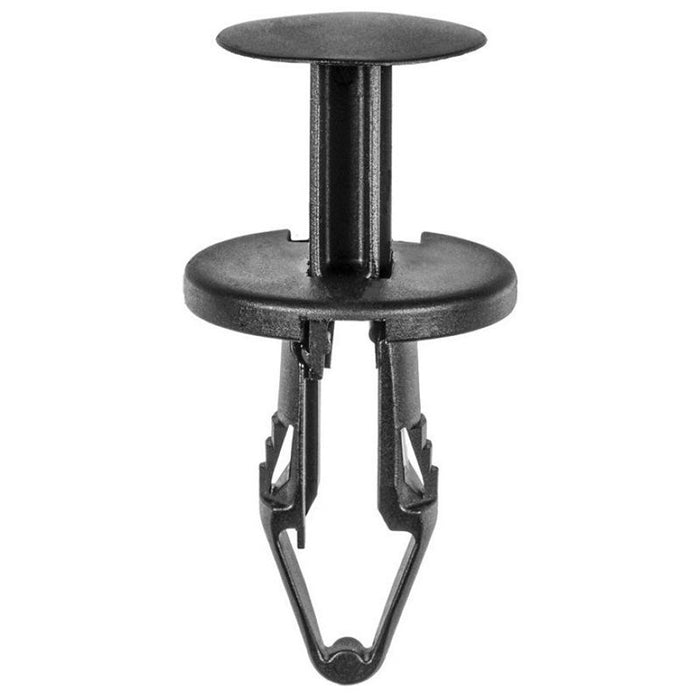 Auveco 20992 Push-Type with Closed End Fender and Toe/Floor Panel Retainer, 20 mm Dia Head, Nylon, B
