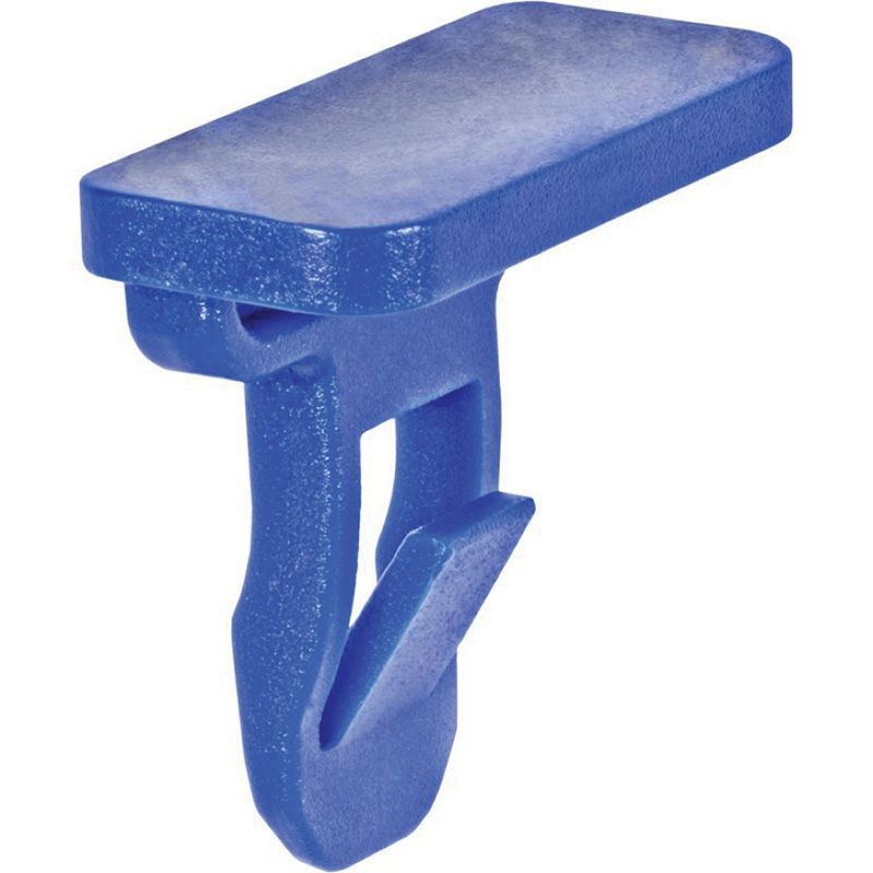 21016 Fender Flare and Bumper Clip, 13 × 26 mm Head x 24 mm Stem, Nylon, Blue