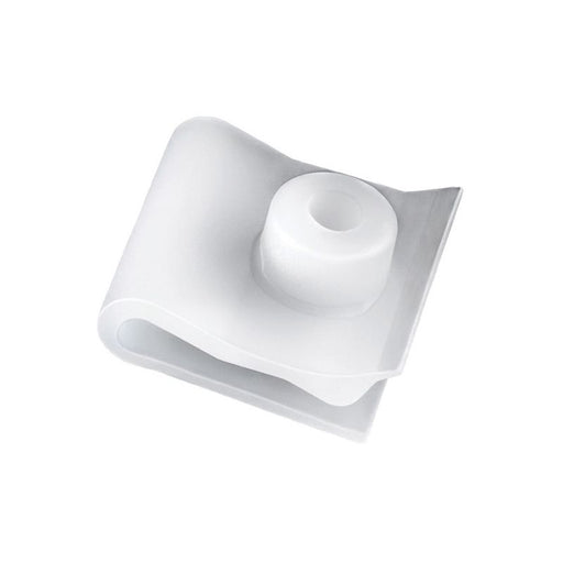 Auveco 21017 U-Nut, M4.8 mm Screw, Nylon, White