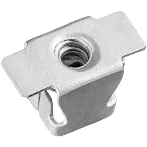 Auveco 21027 Fender Bracket Retainer Nut, #8 Screw, Metal/Spring Steel, Zinc Organic