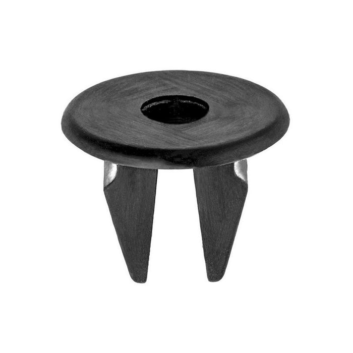 Auveco 21068 Fender Apron Nut, M4.8 Screw x 16 mm Dia Head x 11 mm L Stem x (8.5 x 8.5 mm) Hole, Nyl — view 2